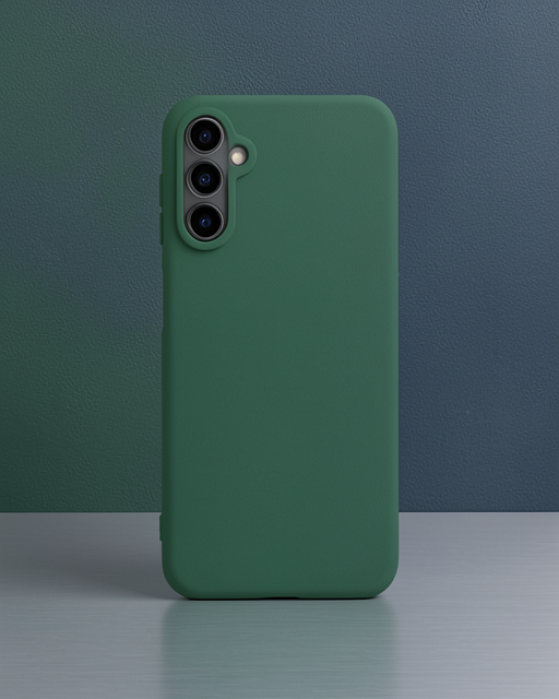 Samsung Galaxy A15 4g Kılıf Montreal Silikon Kapak - Yeşil