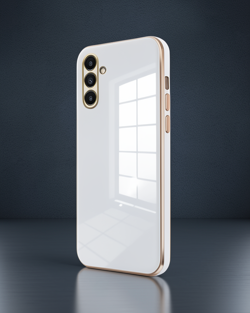 Samsung Galaxy A15 4g Kılıf Volet Silikon - Beyaz