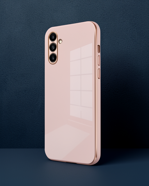 Samsung Galaxy A15 4g Kılıf Volet Silikon - Pembe