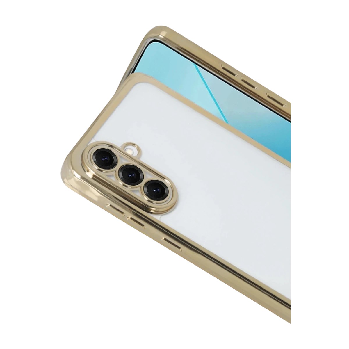 Samsung Galaxy A17 5G Lensli Silikon - Gold