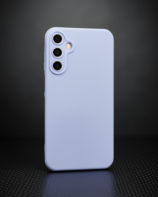 Samsung Galaxy A25 5g Kılıf Nano İçi Kadife Silikon - Lila