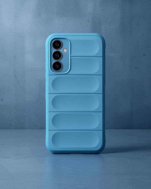 Samsung Galaxy A25 5g Kılıf Optimum Silikon - Sky Blue