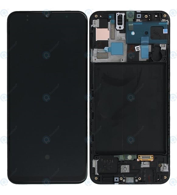 Samsung Galaxy A50 Lcd Ekran Dokunmatik Çıtalı (Si
