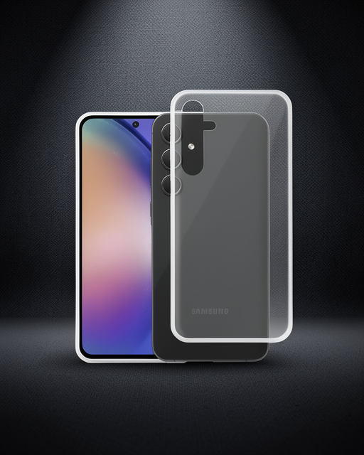 Samsung Galaxy A55 5g Kılıf Lüx Şeffaf Silikon