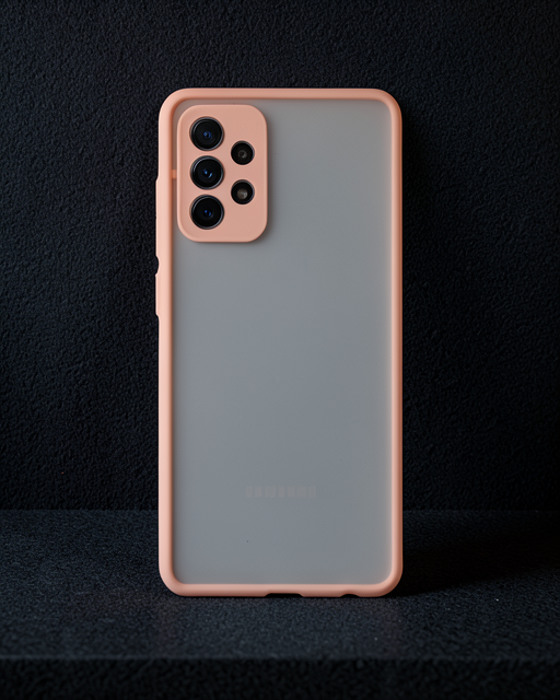 Samsung Galaxy A72 Kılıf Montreal Silikon Kapak - Pembe