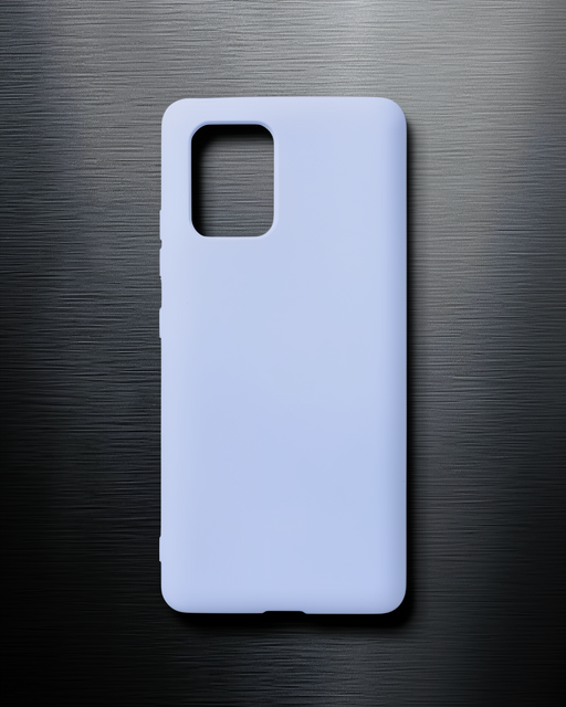Samsung Galaxy A91 / S10 Lite Kılıf Nano İçi Kadife Silikon - Lila