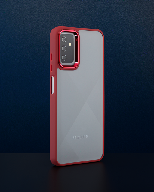 Samsung Galaxy M13 Kılıf Dora Kapak - Kırmızı