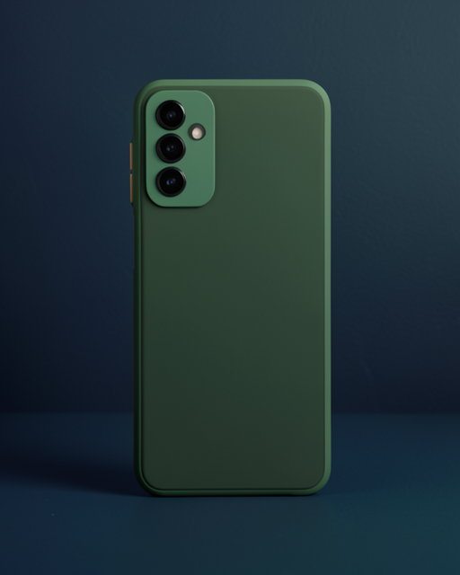 Samsung Galaxy M13 Kılıf Montreal Silikon Kapak - Yeşil