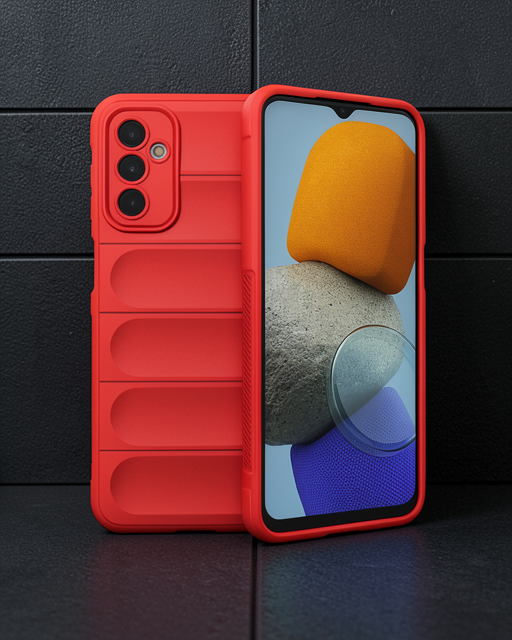 Samsung Galaxy M23 Kılıf Optimum Silikon - Kırmızı