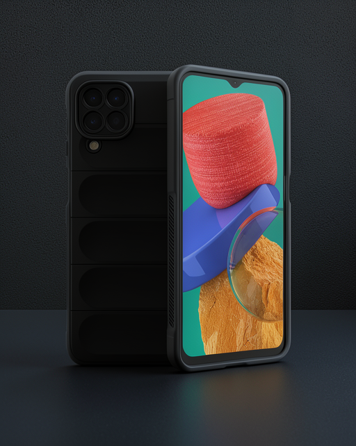Samsung Galaxy M33 Kılıf Optimum Silikon - Siyah