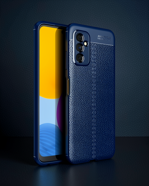 Samsung Galaxy M52 5g Kılıf Auto Focus Kapak - Lacivert