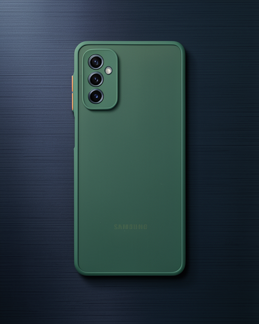 Samsung Galaxy M52 5g Kılıf Montreal Silikon Kapak - Yeşil