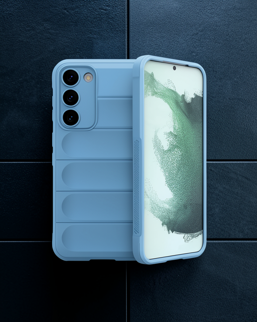 Samsung Galaxy S23 Plus Kılıf Optimum Silikon - Sky Blue