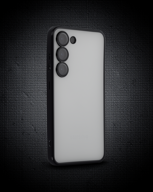 Samsung Galaxy S24 Kılıf Razer Lensli Silikon - Siyah