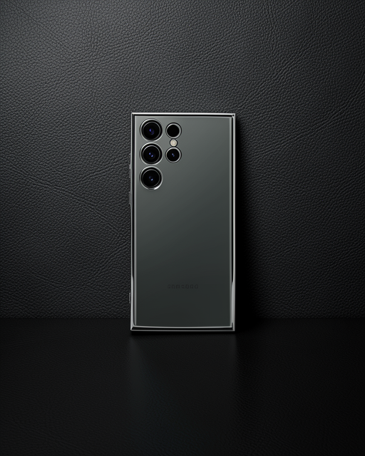 Samsung Galaxy S24 Ultra Kılıf Razer Lensli Silikon - Gümüş