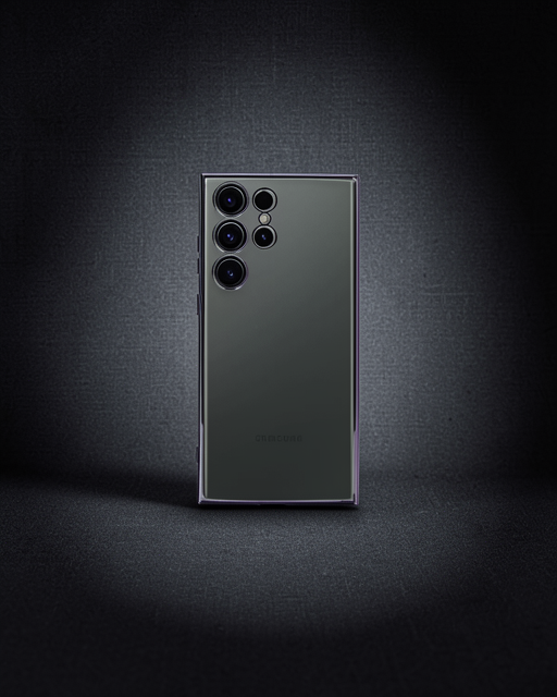 Samsung Galaxy S24 Ultra Kılıf Razer Lensli Silikon - Siyah