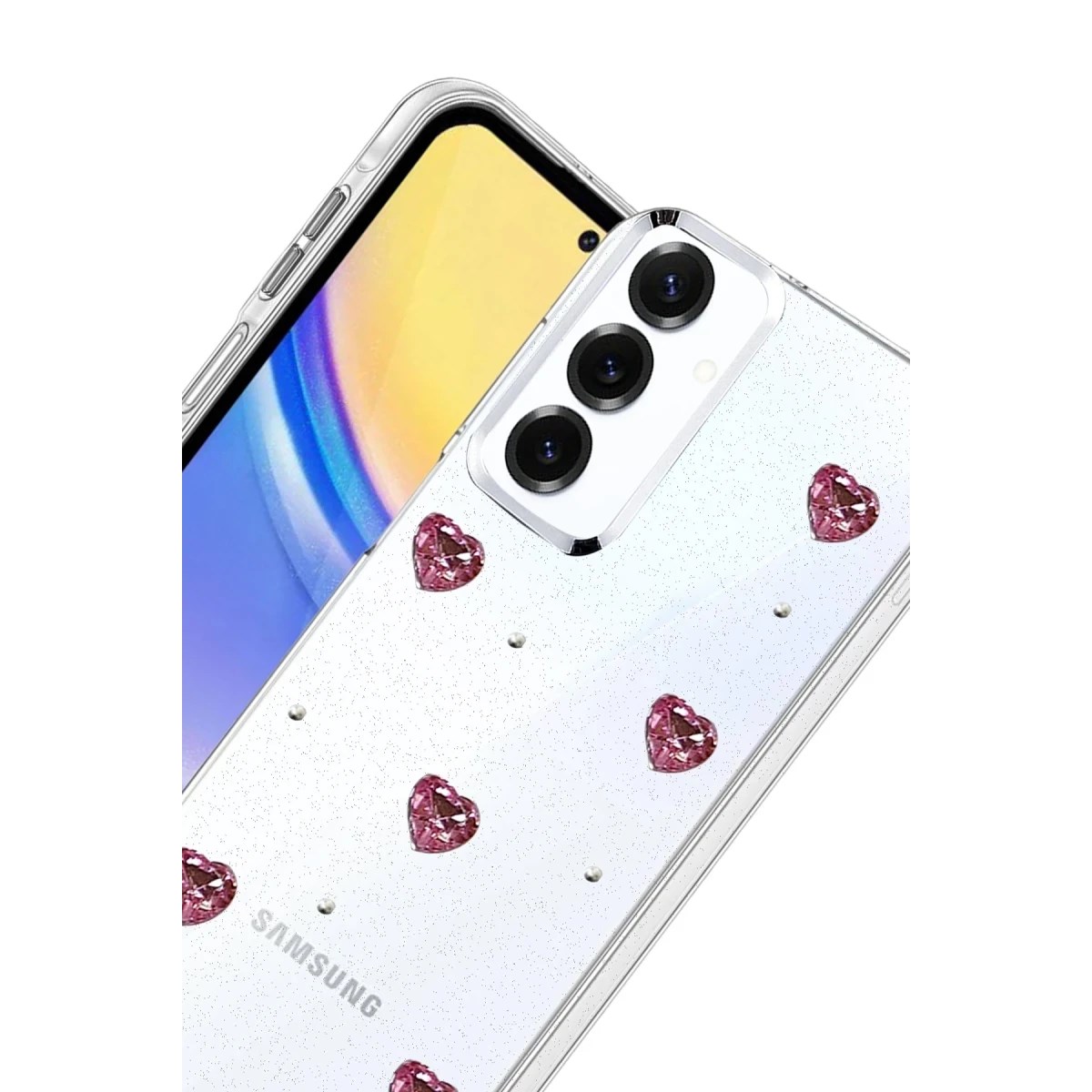 Samsung Galaxy S25 FE Fiyonk Desenli Kapak - Desen 3