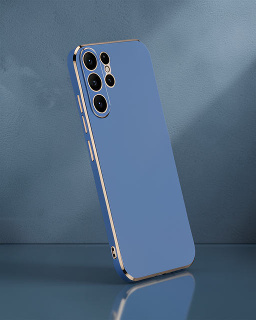 Samsung Galaxy S25 Ultra Kılıf Volet Silikon - Mavi
