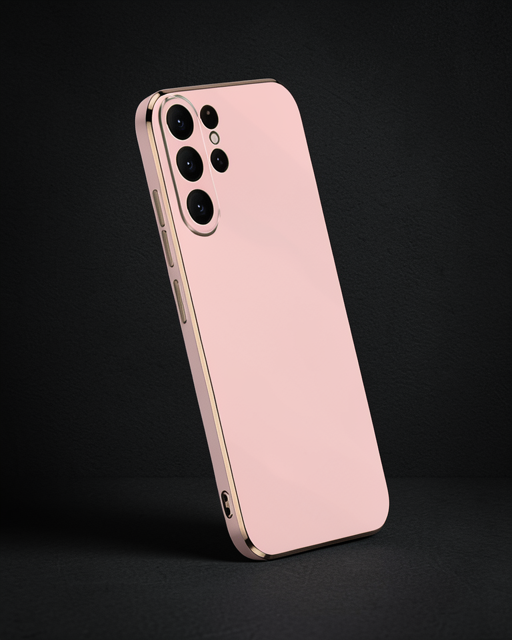 Samsung Galaxy S25 Ultra Kılıf Volet Silikon - Pembe