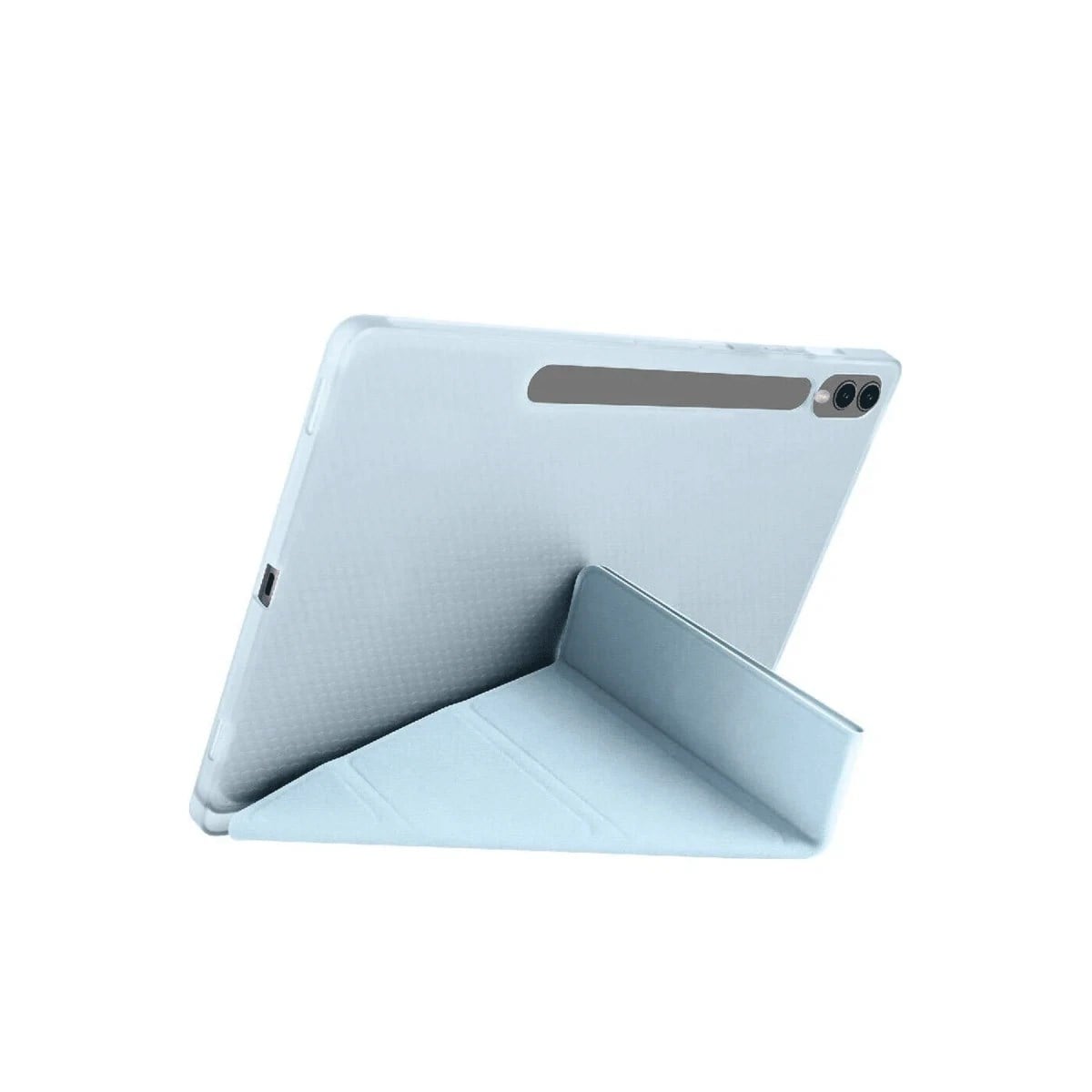 Samsung Galaxy X510 Tab S9 FE 11 Kılıf Kalemlikli Mars Tablet Kılıfı - Mavi