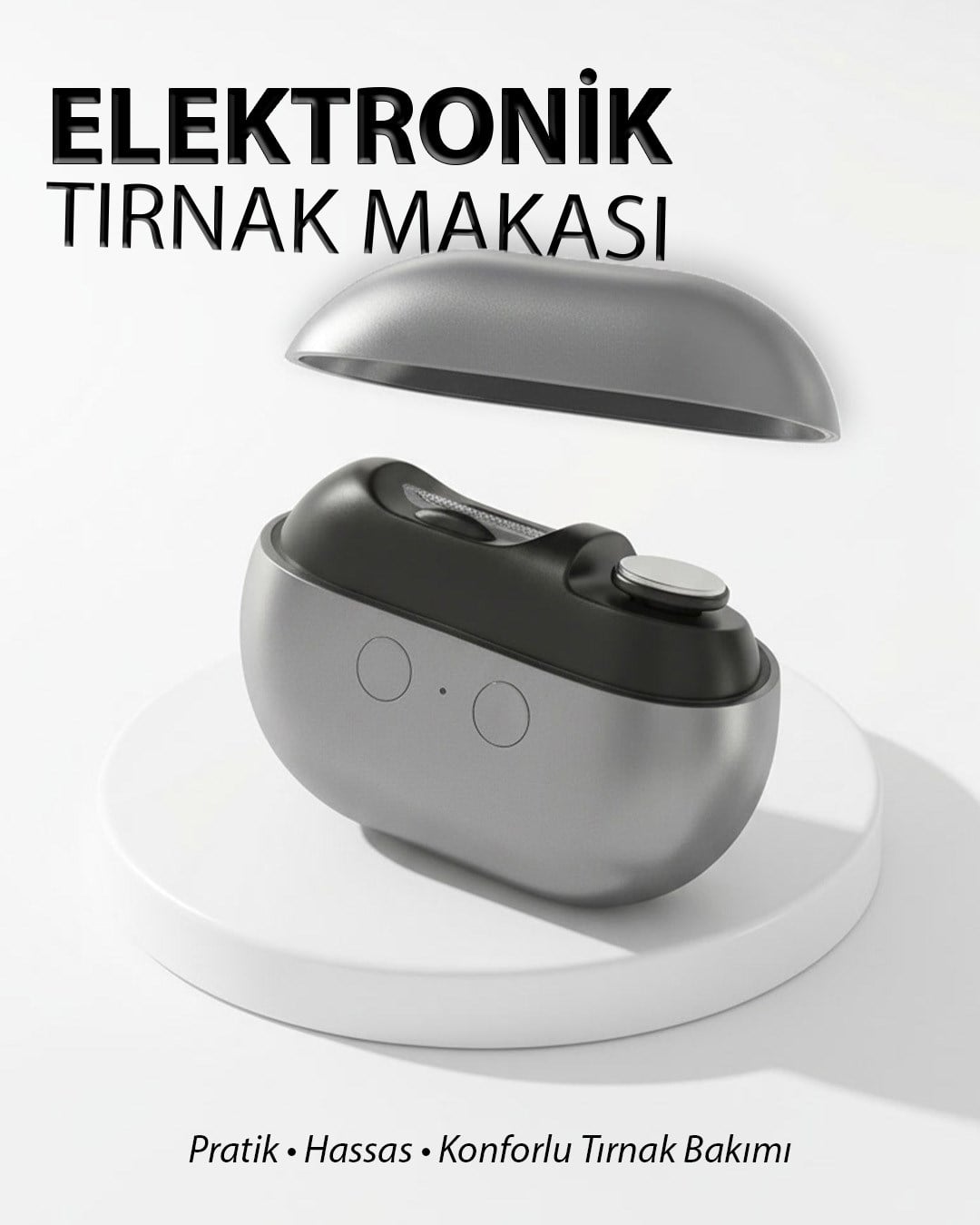 Şarjlı Elektrikli M7 Tırnak Makası Otomatik Tırnak Kesici ve Törpü