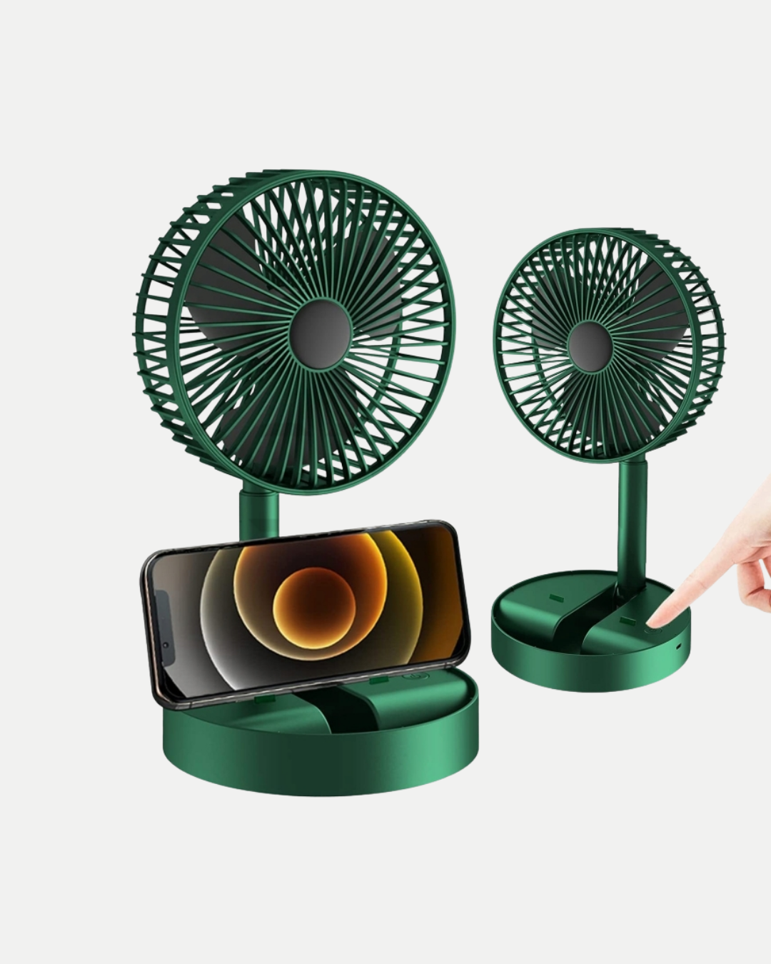 Şarjlı Mini Fan Katlanabilir 3 Hız Ayarlı Taşınabilir Tasarımlı