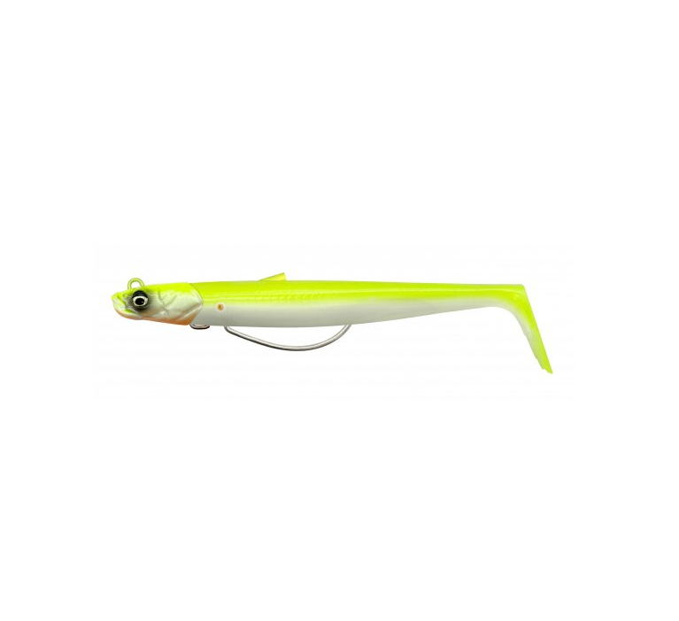 Savage Gear Sandeel V2 Weedless 11.5 cm 22 gr Lemon Back 2+1