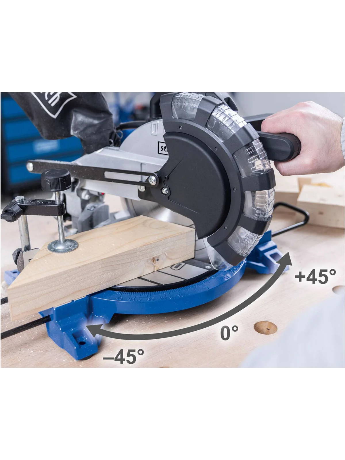 SCHEPPACH HM210L Gönye Testere 1500W 210mm
