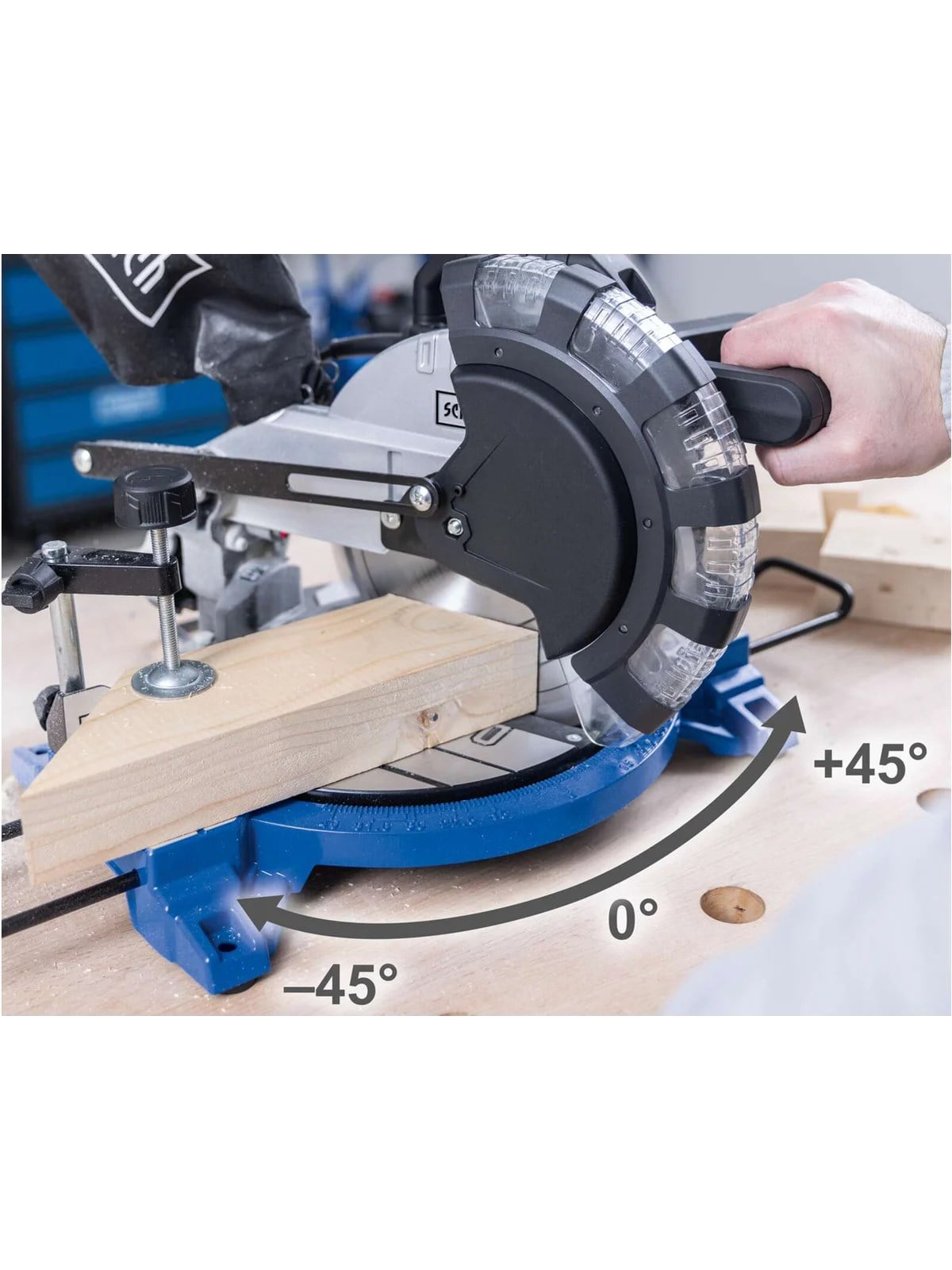 SCHEPPACH HM210L Gönye Testere 1500W 210mm