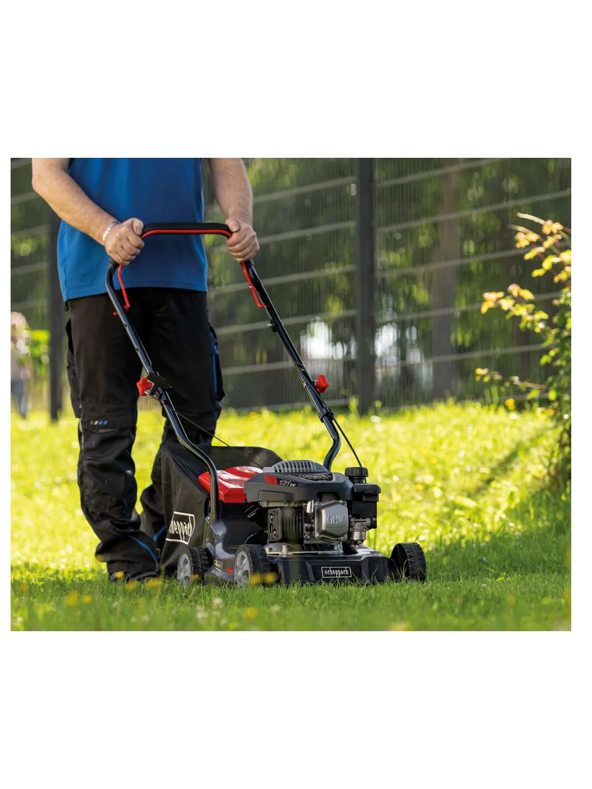 SCHEPPACH MP132-40 Benzinli Çim Biçme Makinesi
