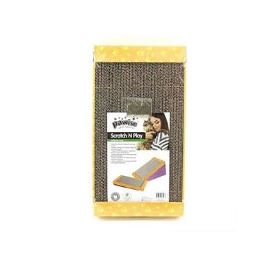 Scratch N Play Karton Kedi Tırmalaması 46x22,5 Cm