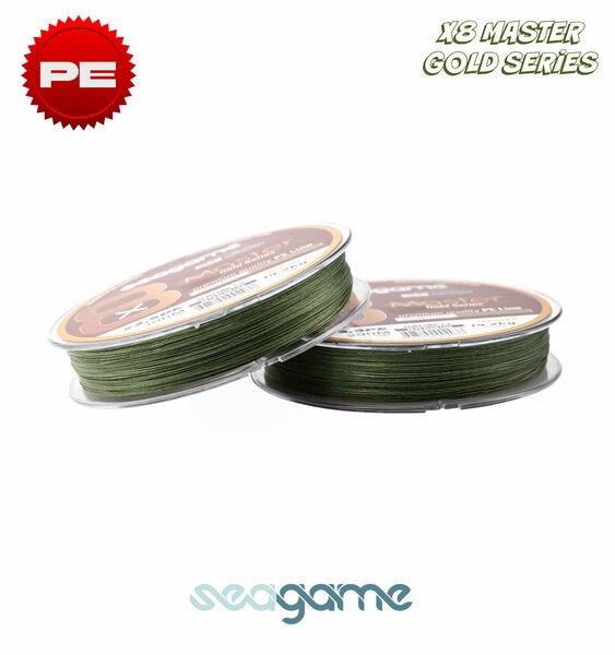 Seagame Master X8 Pe 300m Moss Green Olta İp Misinası - 0.26MM