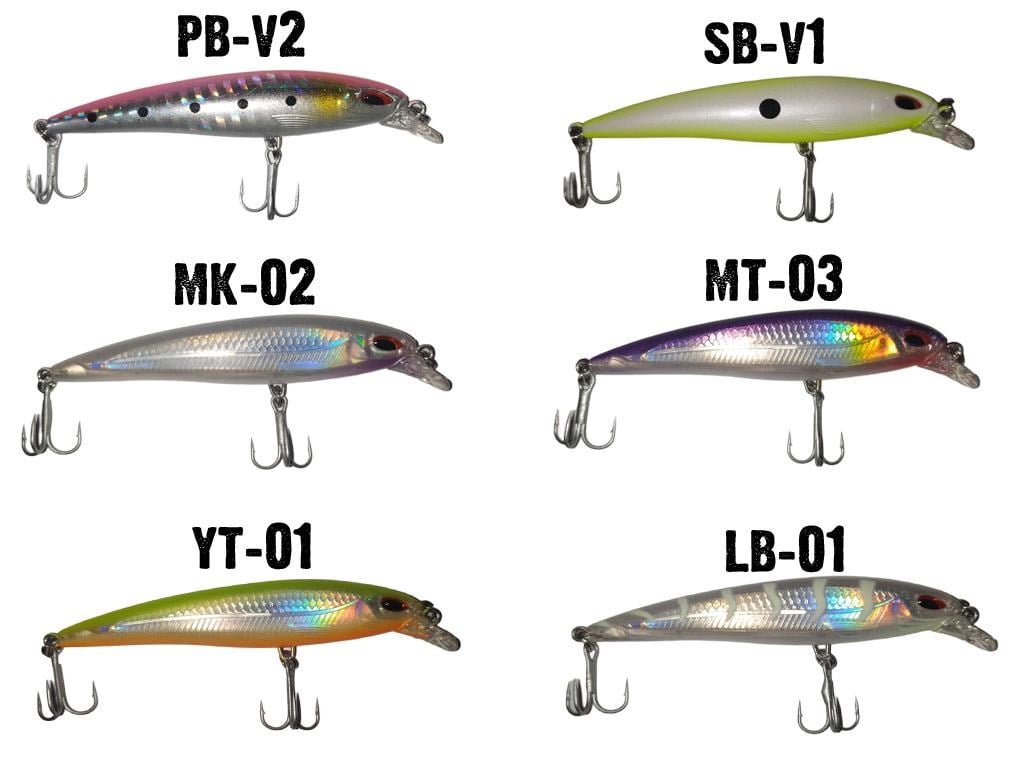 Seahorse X-Rap 80mm 7gr Kurşun Arkası Rapala Maket Balık - MT-03