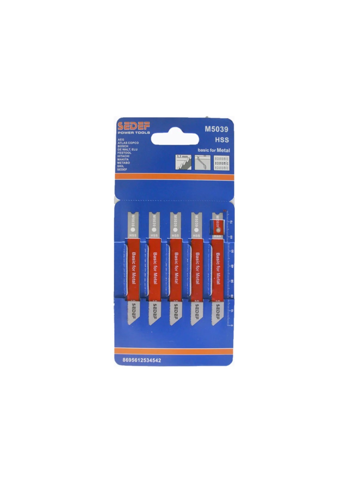 SEDEF M 5039 Metal Dekupaj Bıçağı