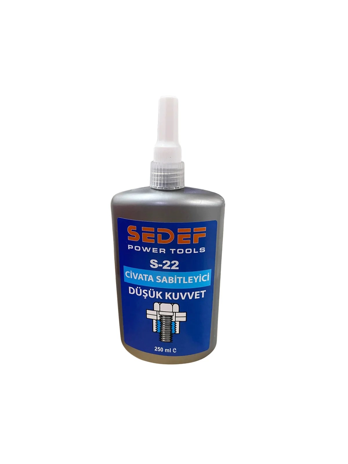 SEDEF S-22 Düşük Kuvvet Civata Sabitleyici 250 ml