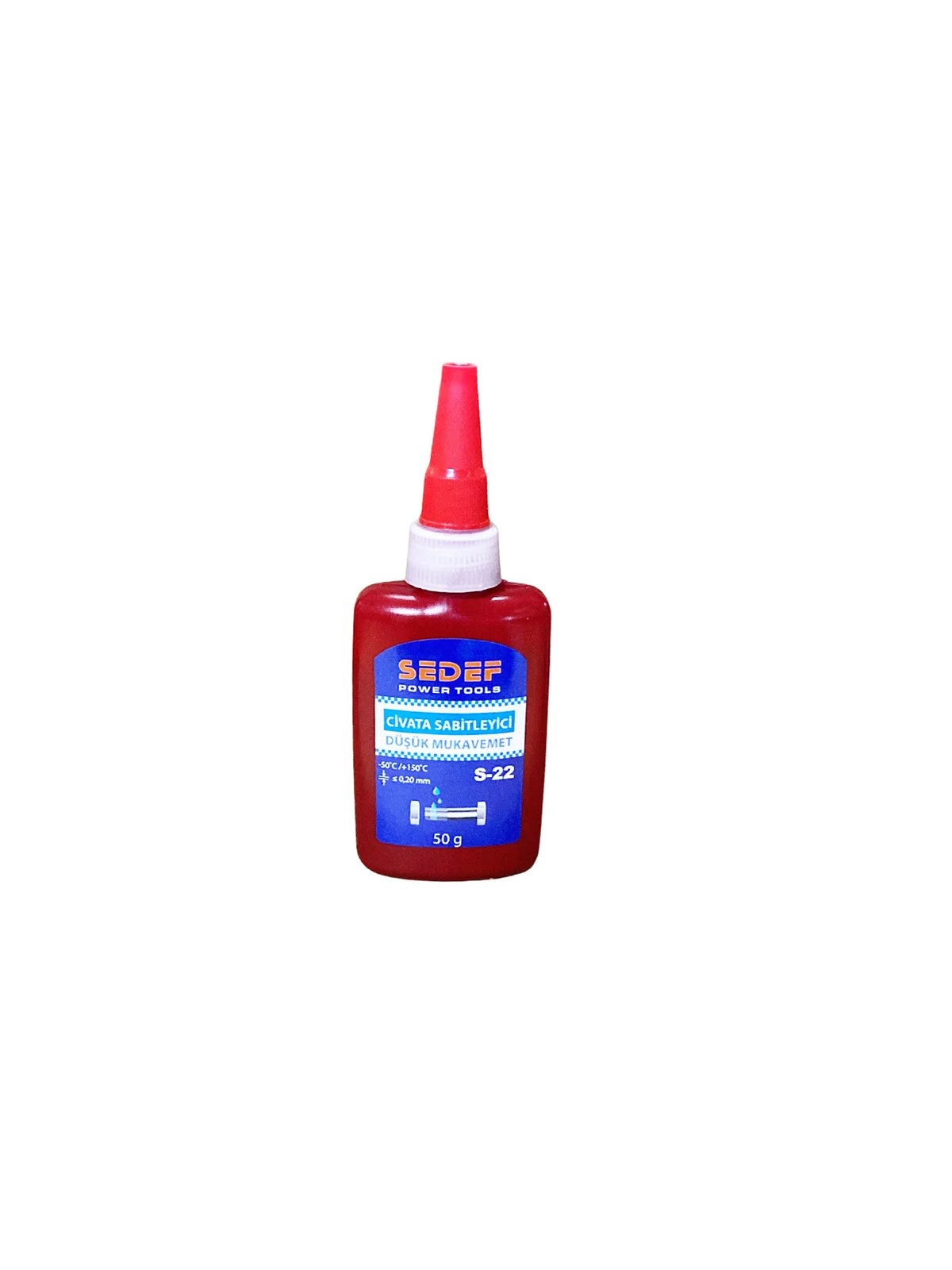 SEDEF S-22 Düşük Kuvvet Civata Sabitleyici 50 ml