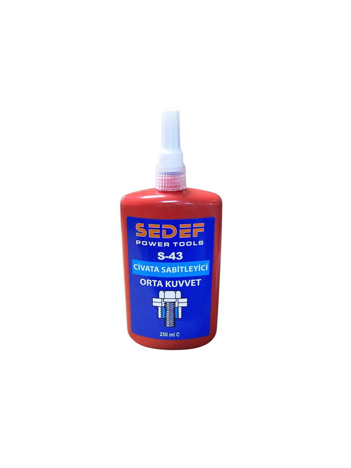 SEDEF S-43 Orta Kuvvet Civata Sabitleyici 250 ml