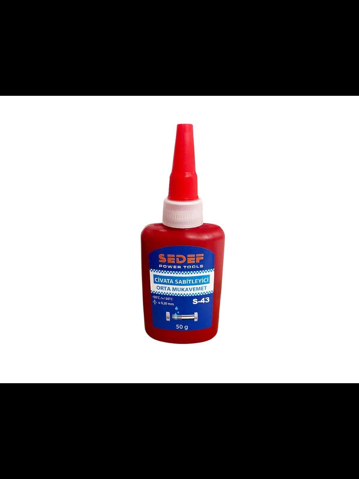 SEDEF S-43 Orta Kuvvet Civata Sabitleyici 50 ml