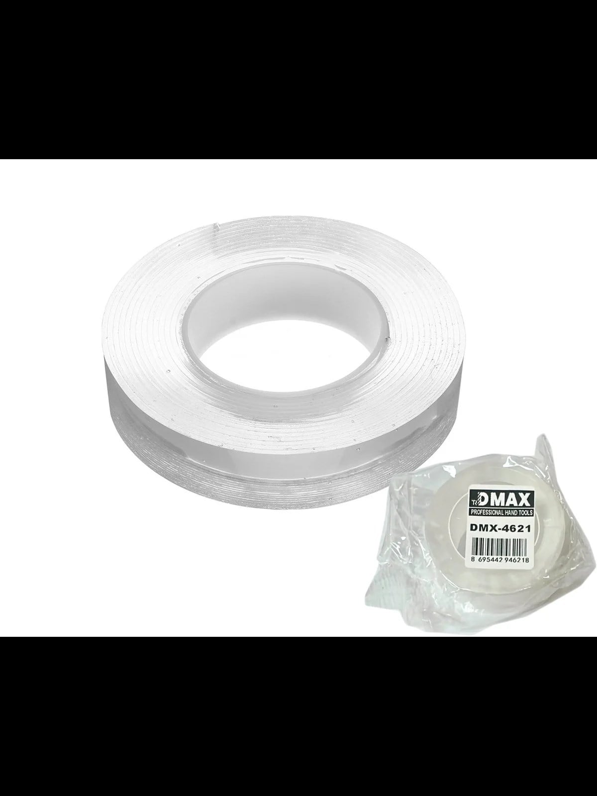 Şeffaf Çift Taraflı Silikon Bant 30mm x 2mt