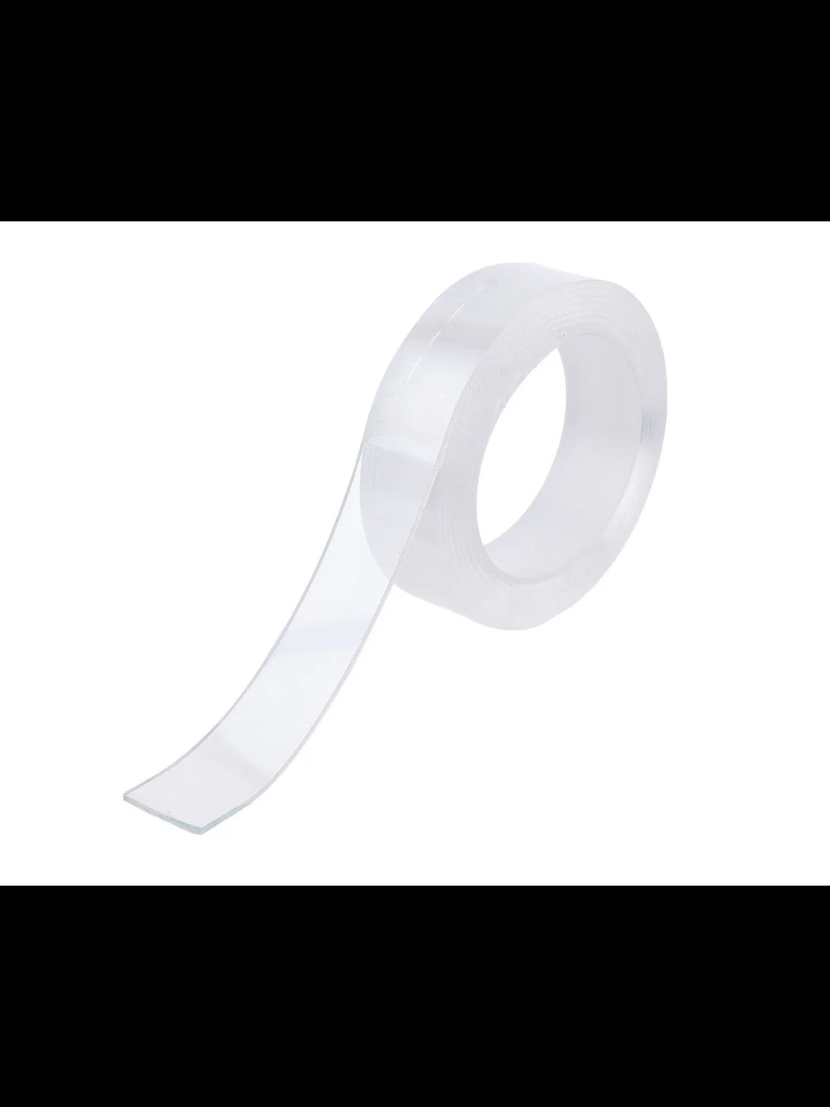 Şeffaf Çift Taraflı Silikon Bant 30mm x 2mt