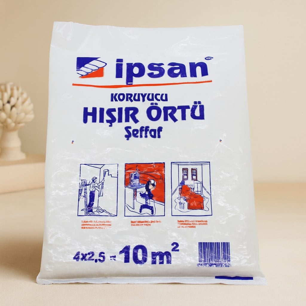 Şeffaf Hışır Koruyucu Örtü 10 m²