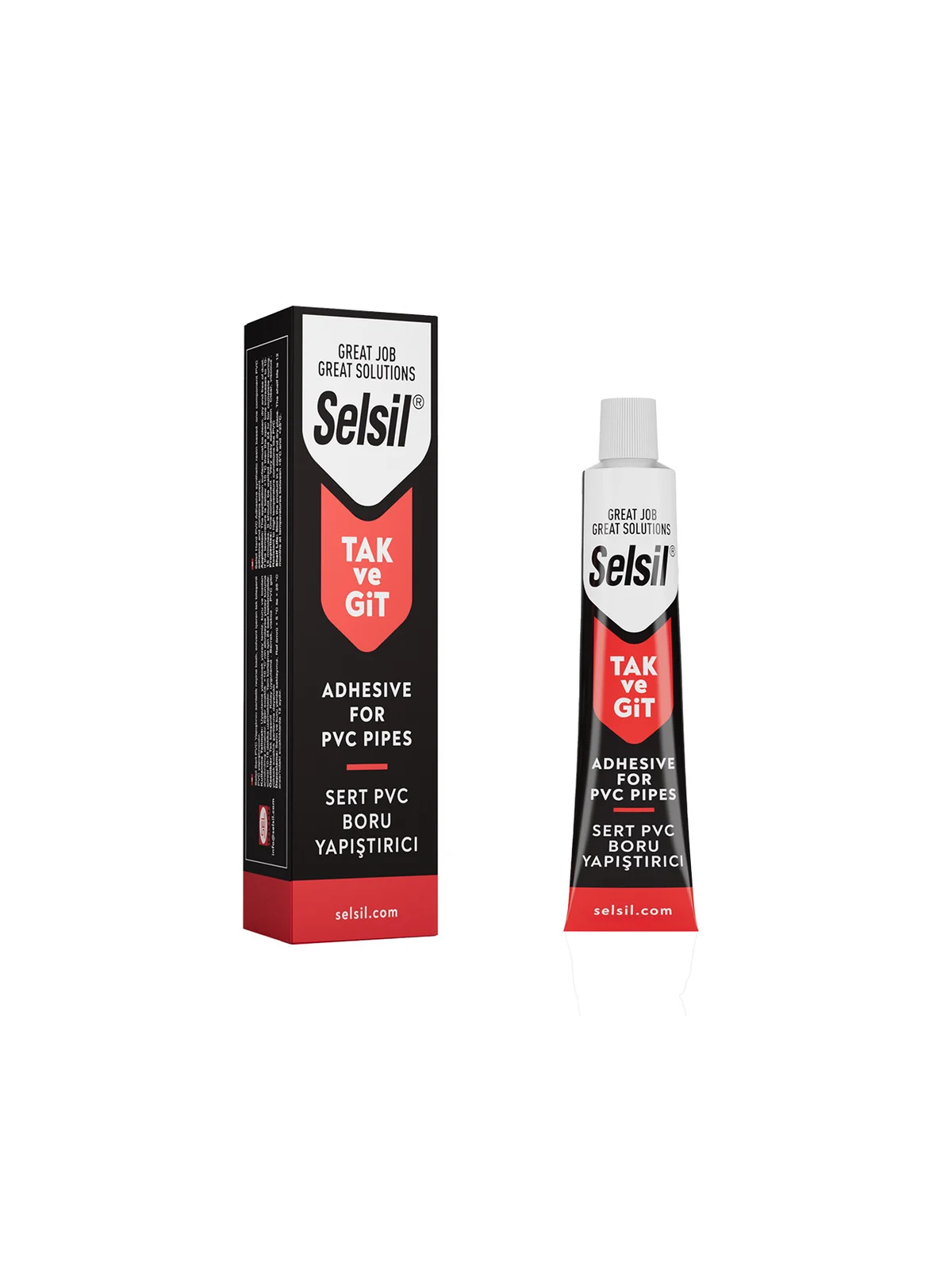 Selsil Tak ve Git P12 Sert PVC Boru Yapıştırıcı 50gr