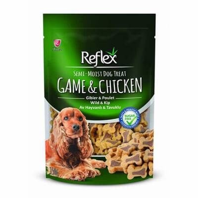 Semi Moist Av Hayvanlı Tavuklu Yarı Yumuşak Köpek Ödülü 150 Gr