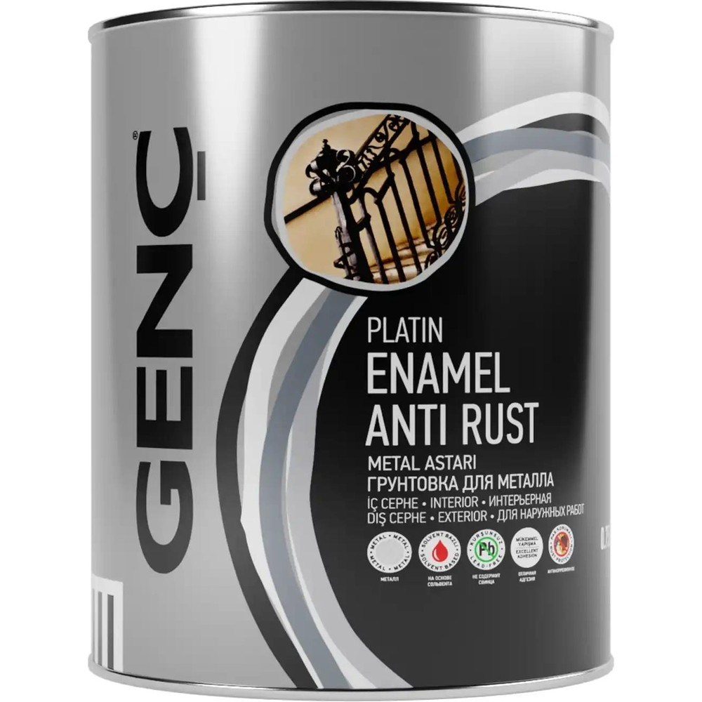 Sentetik Antipas Boya 0.75 Lt Gri Renk Seçeneği
