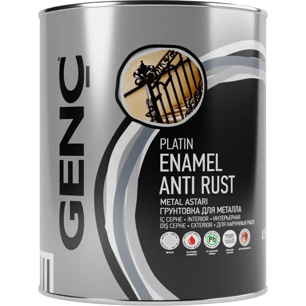 Sentetik Antipas Boya 0.75 Lt Gri Renk Seçeneği
