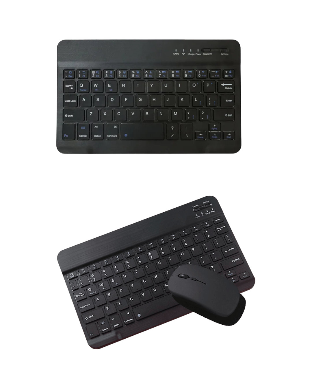 Sessiz Tuşlu Kablosuz Klavye Mouse Seti Çoklu Cihaz Uyumlu