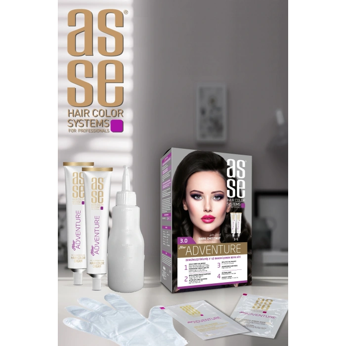 Set Saç Boyasi 3.0 Koyu Kestane