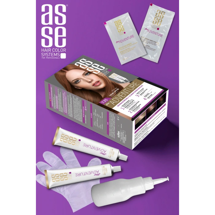 Set Saç Boyasi 7.35