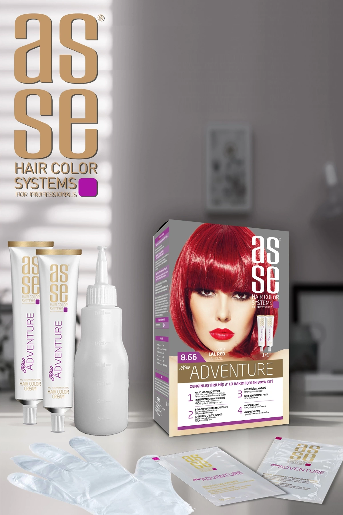 Set Saç Boyasi 8.66