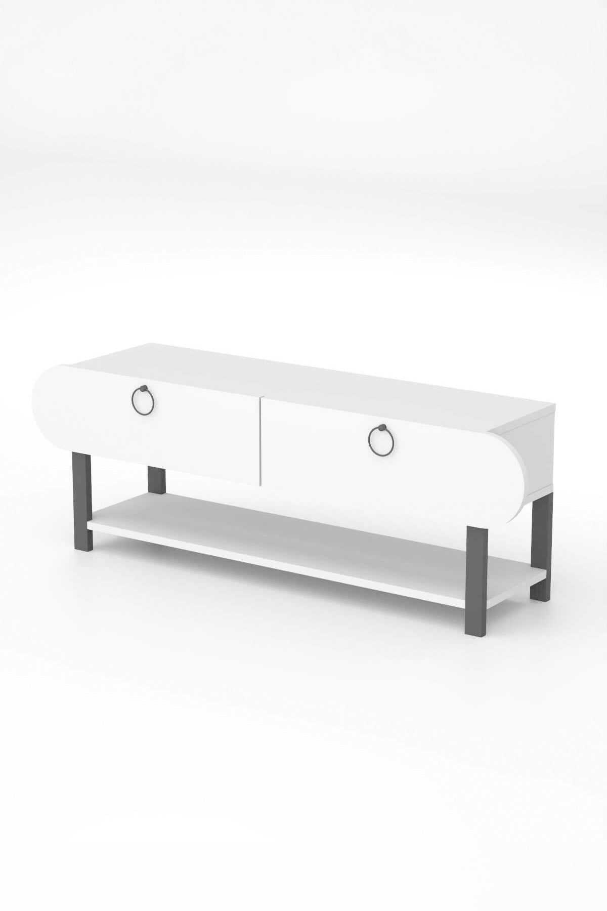 Setro TV Ünitesi Beyaz 110 cm